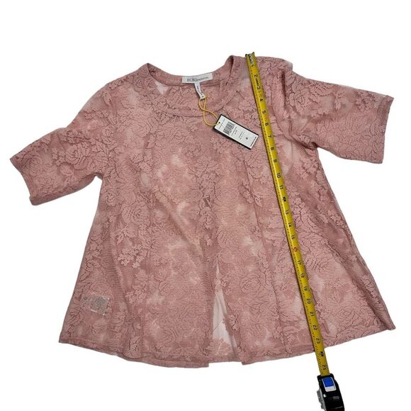 BCBGENERATION Floral Lace Open-back Top Size XSMALL - Picture 7 of 16